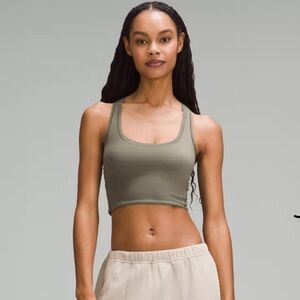 Lululemon Olive Green Tank Top